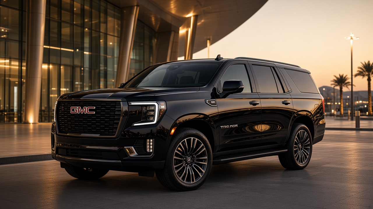 Jeddah airport Hajj pickup luxury SUV