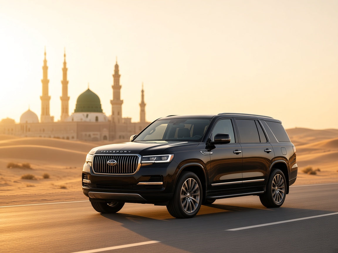 Umrah transportation to Madinah with Al Muhammad Transport